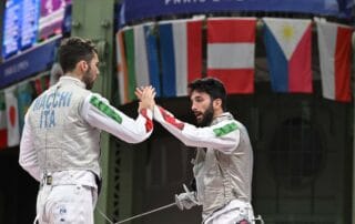 "Scherma in Piazza" verso gli europei Genova 2025 a Portofino con i vicecampioni olimpici Macchi e Bianchi