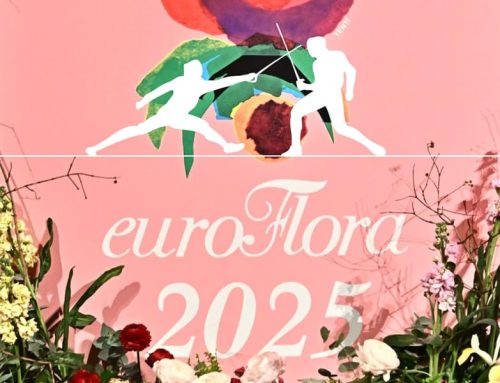 Fencing “on display” at Euroflora. Countdown to the European Championships.
