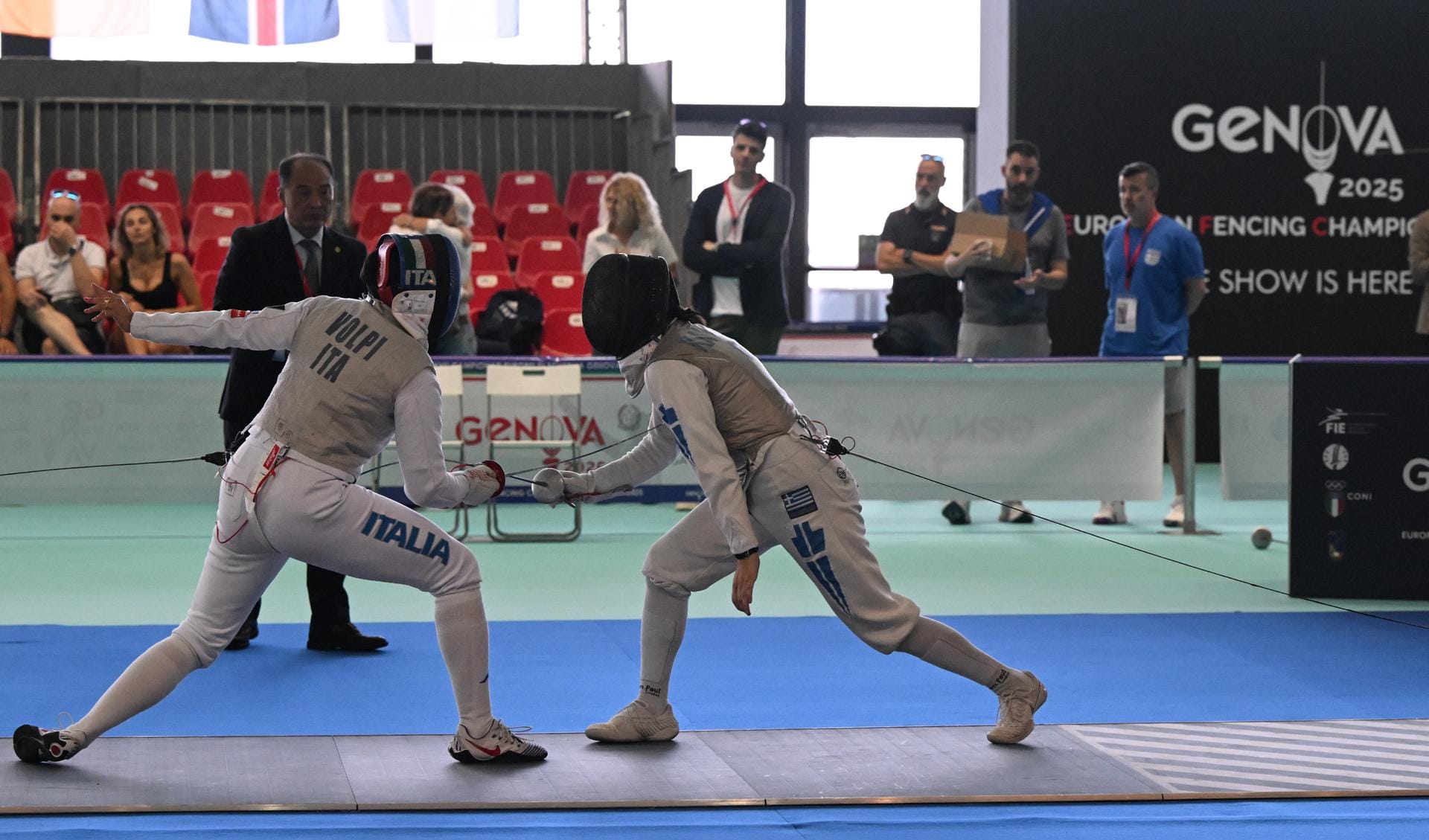 Si sono aperti a Genova i Campionati Europei di Scherma. Inaugurata la Mostra â€œDalla Storia alla Schermaâ€ Kataklo protagonisti nella Cerimonia di Apertura
