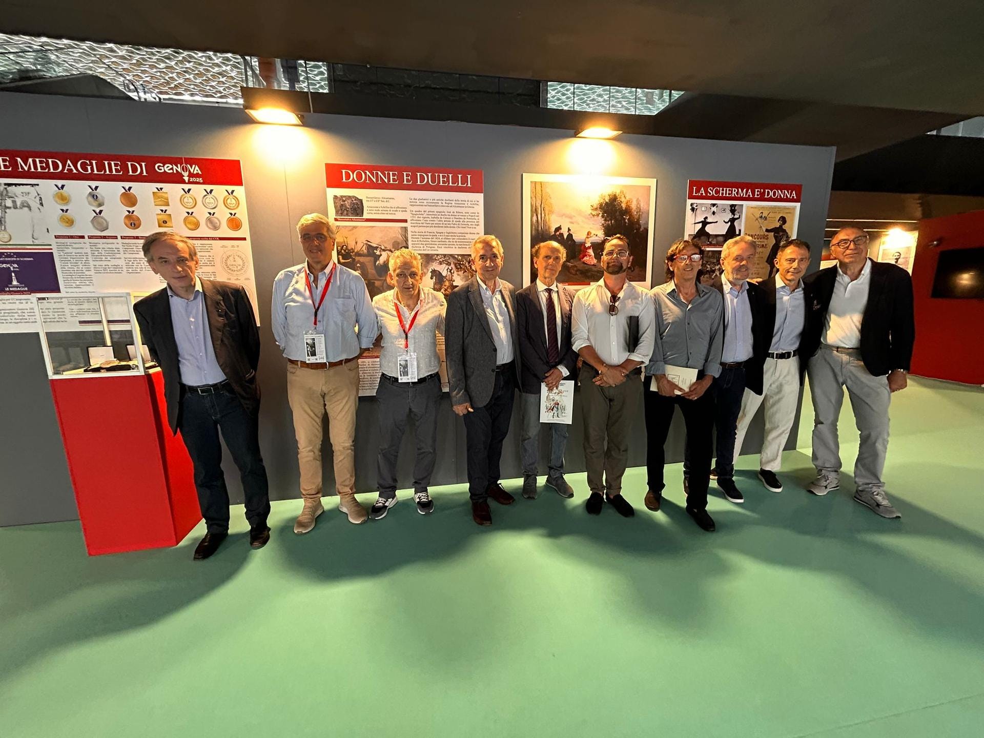Si sono aperti a Genova i Campionati Europei di Scherma. Inaugurata la Mostra â€œDalla Storia alla Schermaâ€ Kataklo protagonisti nella Cerimonia di Apertura