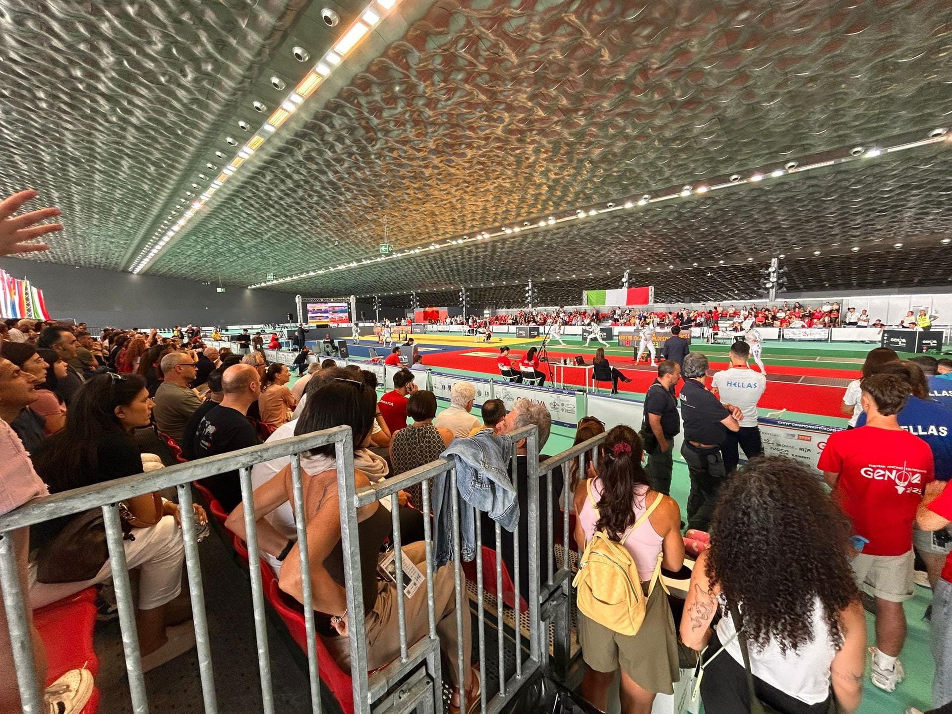 Si sono aperti a Genova i Campionati Europei di Scherma. Inaugurata la Mostra â€œDalla Storia alla Schermaâ€ Kataklo protagonisti nella Cerimonia di Apertura